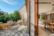 Maison à vendre 6 pièces ORSAY (91), séjour double, 4 chambres, 1 bureau, sous-sol total, beaux volumes