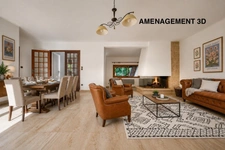 Maison à vendre 6 pièces ORSAY (91), séjour double, 4 chambres, 1 bureau, sous-sol total, beaux volumes
