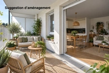 Appartement à vendre 3 pièces PALAISEAU (91), 2 chambres, terrasse, RER à 7 min