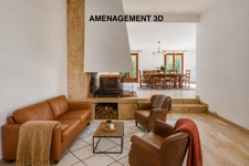 Maison à vendre 6 pièces ORSAY (91), séjour double, 4 chambres, 1 bureau, sous-sol total, beaux volumes
