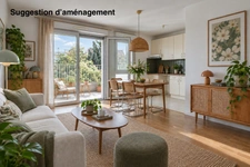 Appartement à vendre 3 pièces PALAISEAU (91), 2 chambres, terrasse, RER à 7 min