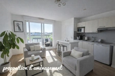 Appartement à vendre LA ROCHELLE - 1 chambre - balcon couvert - place de stationnement