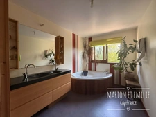 Maison à vendre - ossature bois - 1 suite - 2 chambres - jardin clos -  SAINT GEORGES DU BOIS (17)