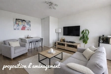 Appartement à vendre LA ROCHELLE - 1 chambre - balcon couvert - place de stationnement