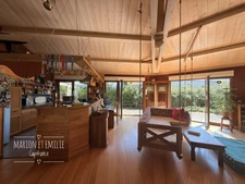 Maison à vendre - ossature bois - 1 suite - 2 chambres - jardin clos -  SAINT GEORGES DU BOIS (17)