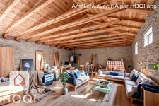 Bâtiment comprennant un grand atelier artisanal et un grange aménageable / SAINT AGREVE 07320