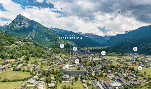 Haute Savoie (74), à vendre SAMOENS - Domaine skiable Grand-Massif - Appartement neuf T4 bis 84,55 m²