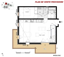 Haute Savoie (74), for sale SAMOENS - Grand Massif ski resort - 3-bedrooms apartment 92,51 m²