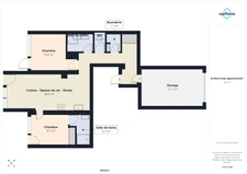 Haute Savoie (74), à vendre SAMOENS - Domaine skiable Grand Massif - Appartement T3 63 m²