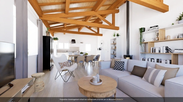 Haute Savoie (74), à vendre SAMOENS - Domaine skiable Grand-Massif - Appartement T3 82,73 m²