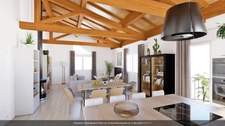 Haute Savoie (74), à vendre SAMOENS - Domaine skiable Grand-Massif - Appartement T3 82,73 m²