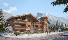 Haute Savoie (74), à vendre SAMOENS - Domaine skiable Grand-Massif - Appartement neuf T4 bis 84,55 m²