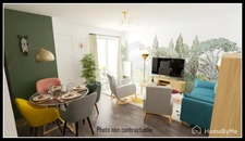ROUEN : Appartement T3 avec balcon et parking 