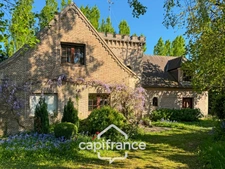 Maison de caractère style manoir – 258 m² – Parc arboré – Allée privative – Fort potentiel