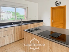 Maison plain-pied récente – 127 m² – 3 chambres – Sous-sol complet – Iwuy