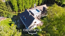 Maison de caractère style manoir – 258 m² – Parc arboré – Allée privative – Fort potentiel