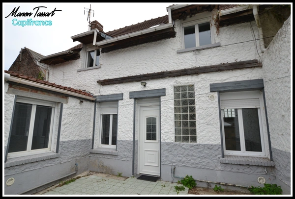 Maison de courée, semi individuelle de 77m² à Saint amand les eaux