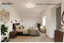Maison de courée, semi individuelle de 77m² à Saint amand les eaux