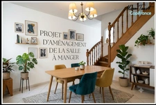 Maison de ville de 110m² avec jardin à fort potentiel - Spécial investisseur ou bricoleur