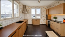 Maison à vendre 6 pièces proche SAINT JEAN D'ANGELY composée de 4 chambres, terrain clos et arboré avec sous sol aménagé