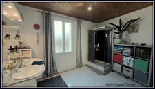 House for sale, 6 rooms, near AULNAY (17), single-storey living with outbuilding of approximately 100m²