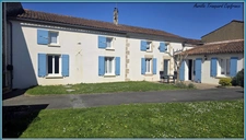 House for sale, 6 rooms, near AULNAY (17), single-storey living with outbuilding of approximately 100m²