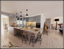 Maison à vendre 5 pièces LES EGLISES D'ARGENTEUIL (17) 154m² - terrain 700m²- 2 chambres + 1 suite parentale