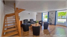 Maison à vendre 6 pièces VARAIZE (17) avec vie PLAIN-PIED possible - GRAND GARAGE - LUMINEUSE