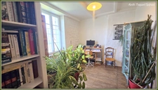 VILLAGE HOUSE for sale, 7 rooms including 5 BEDROOMS, LOULAY (17) with OUTBUILDINGS (garage 54m² + covered area)