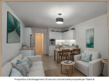 Appartement bord de MER à vendre 2 pièces meublé et équipé en rez-de-chaussée avec GARAGE -CHATELAILLON PLAGE (17)