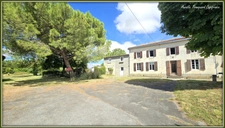 Maison FAMILIALE à vendre 8 pièces (226m²) à SAINT PIERRE DE JUILLERS (17) sur plus d'1 hectare de terrain avec HANGAR et DEPENDANCES
