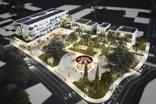 A louer, Local commercial d'angle de 175 m² avec Mezzanine de 49 m², Square Benes, Saint Laurent du Var 06700, Alpes-Maritimes