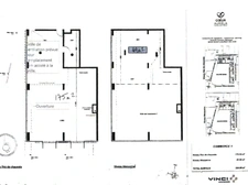 A louer, Local commercial d'angle de 175 m² avec Mezzanine de 49 m², Square Benes, Saint Laurent du Var 06700, Alpes-Maritimes