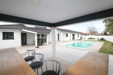 PROCHE DAX ( 5 mn ) - Superbe Villa Moderne 154 m² - Piscine - Pool House / Garage / Carport
