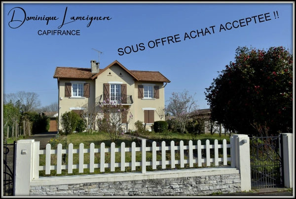 PROCHE SAINT PAUL LES DAX ( 5 mn ) - Belle Maison de Caractère 167 m2 - POMPE A CHALEUR