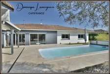 PROCHE DAX ( 10 mn côté EST ) - MAGNIFIQUE VILLA T7 de 2007 Plain Pied - PISCINE - 4 SALLES D'EAU