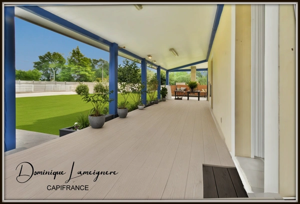 PROCHE DAX ( 10 mn côté EST ) - BELLE CONTEMPORAINE T5 - CLIMATISATION - GARAGE 48 m²
