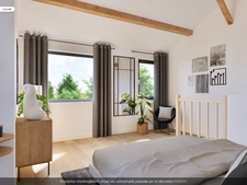 St-Just-St-Rambert, architect-designed house, 147 m², 4 bedrooms, double garage on a 985 m² plot