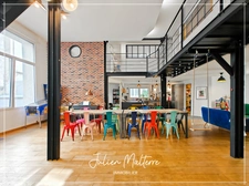 SAINT ETIENNE (42) - Exceptionnel LOFT de 165 m² avec 5 chambres et garage - Quartier Tréfilerie