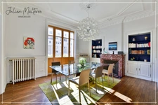 Maison bourgeoise 1920 de 210 m² habitables et ses dépendances, 6 chambres, au coeur de St-Etienne