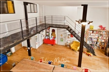 SAINT ETIENNE (42) - Exceptionnel LOFT de 165 m² avec 5 chambres et garage - Quartier Tréfilerie