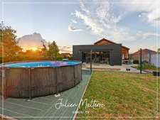 St-Just-St-Rambert, architect-designed house, 147 m², 4 bedrooms, double garage on a 985 m² plot