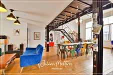 SAINT ETIENNE (42) - Exceptionnel LOFT de 165 m² avec 5 chambres et garage - Quartier Tréfilerie