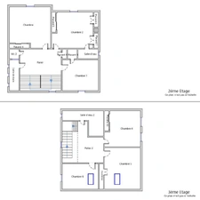 Maison bourgeoise 1920 de 210 m² habitables et ses dépendances, 6 chambres, au coeur de St-Etienne