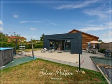 St-Just-St-Rambert, architect-designed house, 147 m², 4 bedrooms, double garage on a 985 m² plot