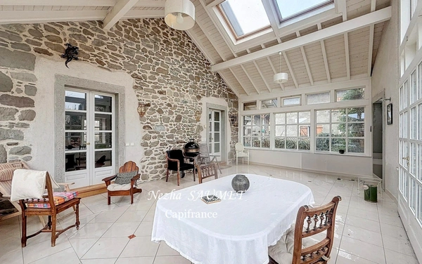 Maison à vendre 7 pièces SCIEZ (74),2 suites, terrain, jardin, terrasse, cave, parkings, familiale, 