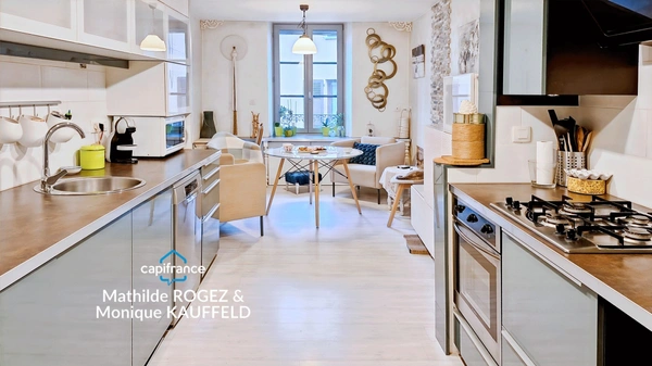 📍 Maison de bourg rénovée – 76 m² – Centre de Courpière