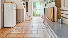 Maison de bourg à vendre 3 pieces avec jardin