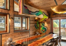 ULTRA-PREMIUM ALPINE COMPLEX of 3,500 m² in TIGNES (73) 5 Chalets, ski-in/ski-out access, view, swimming pool. 