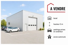 Local/bureau à vendre VILLEFRANCHE SUR SAONE (69) - Local d'activités proximité immedaite autoroute 380 m2
